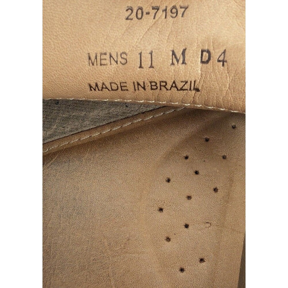 Johnston Murphy Men’s Blue Suede Penny Driving Loafers Shoes Sz 11 Brazil - Picture 9 of 10
